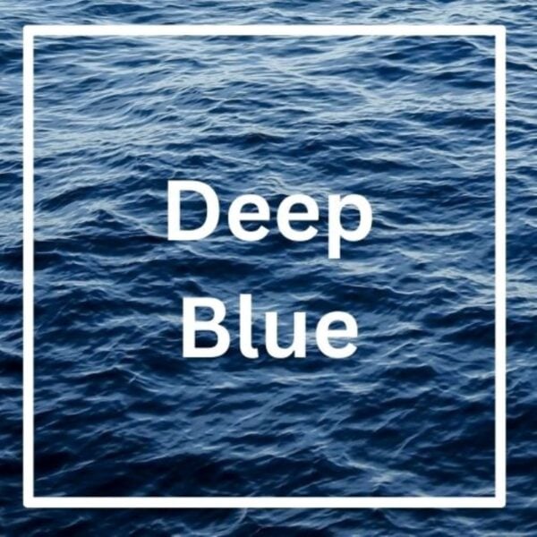 Pond dye swatch for Deep Blue Dye.