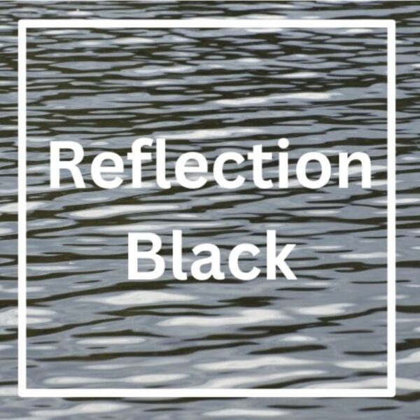 Pond dye swatch for Reflection Black Dye.