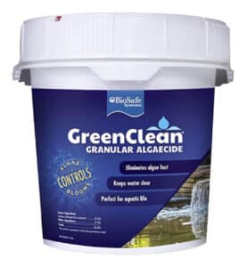 GreenClean 50-pound bucket by Biosafe Systems, LLC.