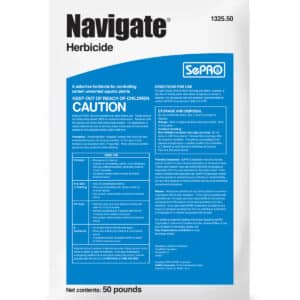 Navigate 50-pound bag by SePro.